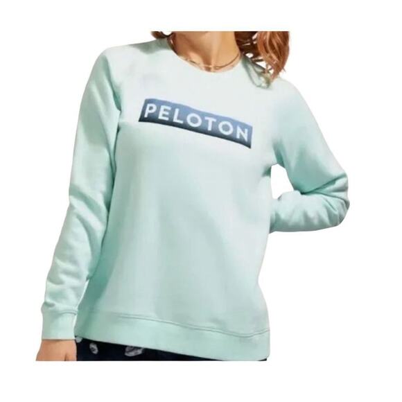 Peloton Tops - Peloton Womens Classic Pullover Crewneck Long Sleeves Sweatshirt Small New